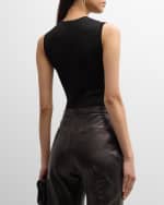 Image 4 of 6: Salon 1884 Maeve Sleeveless Bodysuit