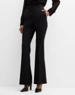 Image 2 of 6: Salon 1884 Terese Mid-Rise Bootcut Crepe Pants