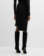 Image 4 of 6: Salon 1884 Milo Button-Front Skirt