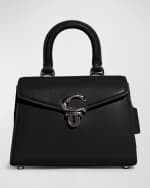 Image 1 of 5: Coach Sammy 21 Luxe Leather Top-Handle Bag