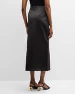 Image 4 of 6: By Malene Birger Wick Cutout Midi Skirt