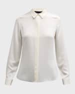 Image 1 of 7: Theory Classic Fitted Shirt