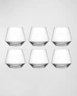 Image 2 of 2: Zwiesel Glas Zwiesel Pure Stemless Wine Tumblers Burgundy - Set of 6