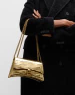 Image 3 of 6: Balenciaga Crush XS Chain Bag Metallized Crocodile Embossed