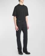 Image 5 of 6: Balenciaga Men's Loose Fit Buckle Pants