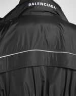 Image 4 of 6: Balenciaga Men's Balenciaga Wrap Parka