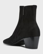 Image 2 of 5: Saint Laurent Men's Vassili 60 Zip Ankle Boots