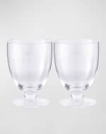 Image 1 of 4: Kit Kemp for Spode Flow Double Old-Fashioned Glasses, Set of 2