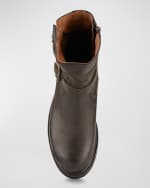 Image 5 of 5: Frye Men's Dean Leather Moto Boots