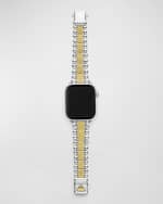 Image 4 of 5: LAGOS Smart Caviar Lux Two Tone 38mm Apple Watch Bracelet