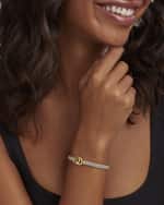 Image 2 of 5: LAGOS Sterling Silver and 18K Signature Caviar Bracelet, 6mm