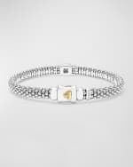 Image 3 of 5: LAGOS Rittenhouse Sterling Silver Diamond Rope Bracelet