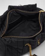 Image 5 of 6: Saint Laurent Gloria Travel YSL Duffel Bag in Quilted Nylon