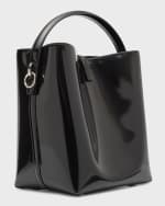 Image 4 of 6: Saint Laurent Le 37 YSL Bucket Bag in Spazzolato Leather
