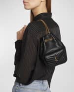 Image 3 of 6: Saint Laurent Joe Mini YSL Bucket Bag in Smooth Leather