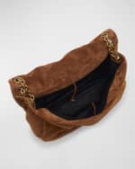 Image 5 of 6: Saint Laurent Jamie 4.3 Maxi YSL Shoulder Bag in Quilted Suede