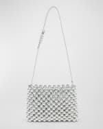 Image 5 of 5: SIMONMILLER Puffin Mini Metallic Beaded Shoulder Bag