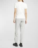 Image 4 of 6: Moncler Rhinestone Embellished Logo T-Shirt