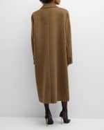 Image 3 of 6: Saint Laurent Wool-Blend Overcoat