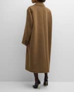 Image 4 of 6: Saint Laurent Wool-Blend Overcoat
