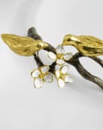 Image 3 of 4: Michael Aram Lovebirds Trinket Dish