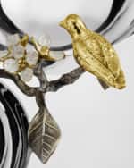 Image 4 of 5: Michael Aram Lovebirds Double Dish