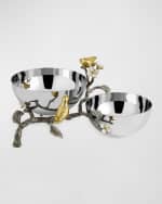 Image 1 of 5: Michael Aram Lovebirds Double Dish