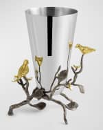 Image 2 of 4: Michael Aram Lovebirds Small Vase