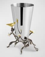 Image 4 of 4: Michael Aram Lovebirds Small Vase