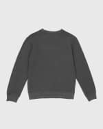 Image 2 of 5: Golden Goose Girl's Golden Embellished Logo-Print Sweatshirt, Size 12