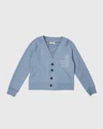 Image 1 of 5: Golden Goose Girl's Journey Embroidered Cardigan, Size 12