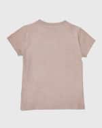Image 2 of 3: Golden Goose Girl's Journey Glittery Logo-Print T-Shirt, Size 4-10