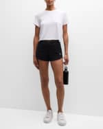 Image 5 of 6: Alo Yoga All Day Cropped Short-Sleeve T-Shirt