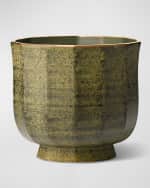Image 1 of 2: AERIN Delmara Cedar Cachepot, 7"