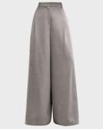Image 2 of 7: Joseph Primrose Wide-Leg Wool Pants