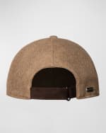 Image 3 of 5: Eton Men's Wool 6-Panel Baseball Cap