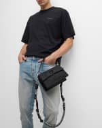 Image 2 of 6: Off-White Men's Soft Jitney 1.4 Nylon Messenger Bag