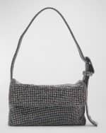 Image 1 of 6: Benedetta Bruzziches Vitty Mignon Crystal Shoulder Bag
