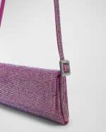 Image 5 of 5: Benedetta Bruzziches Vittissima La Grande Crystal Crossbody Bag