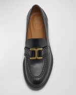 Image 5 of 5: Chloe Marcie Leather Loafers