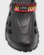 Image 3 of 5: Lanvin x Suicoke Men's Curb Laces Clogs
