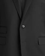 Image 4 of 5: Ralph Lauren Purple Label Men's Gregory Hand-Tailored Wool Serge Suit