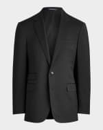 Image 1 of 5: Ralph Lauren Purple Label Men's Gregory Hand-Tailored Wool Serge Suit