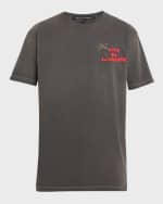 Image 2 of 6: Cout De La Liberte Men's Embroidered Logo T-Shirt