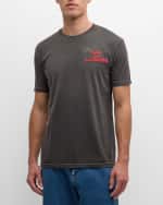 Image 1 of 6: Cout De La Liberte Men's Embroidered Logo T-Shirt