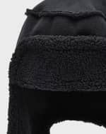 Image 2 of 2: UGG Men's Bonded Fleece Trapper Hat