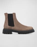 Image 1 of 4: Aquatalia Olessa Suede Chelsea Ankle Boots