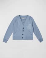 Image 4 of 5: Golden Goose Girl's Journey Embroidered Cardigan, Size 12