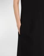 Image 5 of 5: THE ROW Rhea Cowl-Back Wool Gown