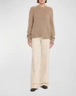 Image 4 of 5: THE ROW Devyn Cashmere Sweater